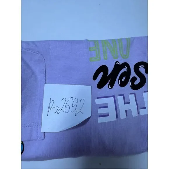 Disney Womens Toy Story 4 Pajamas Top Cotton Size M Purple - Picture 7 of 7